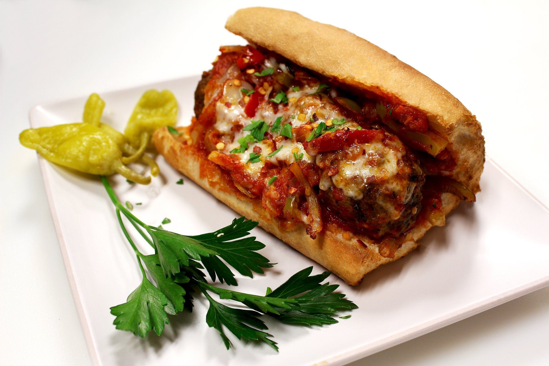Meatball Sandwich.