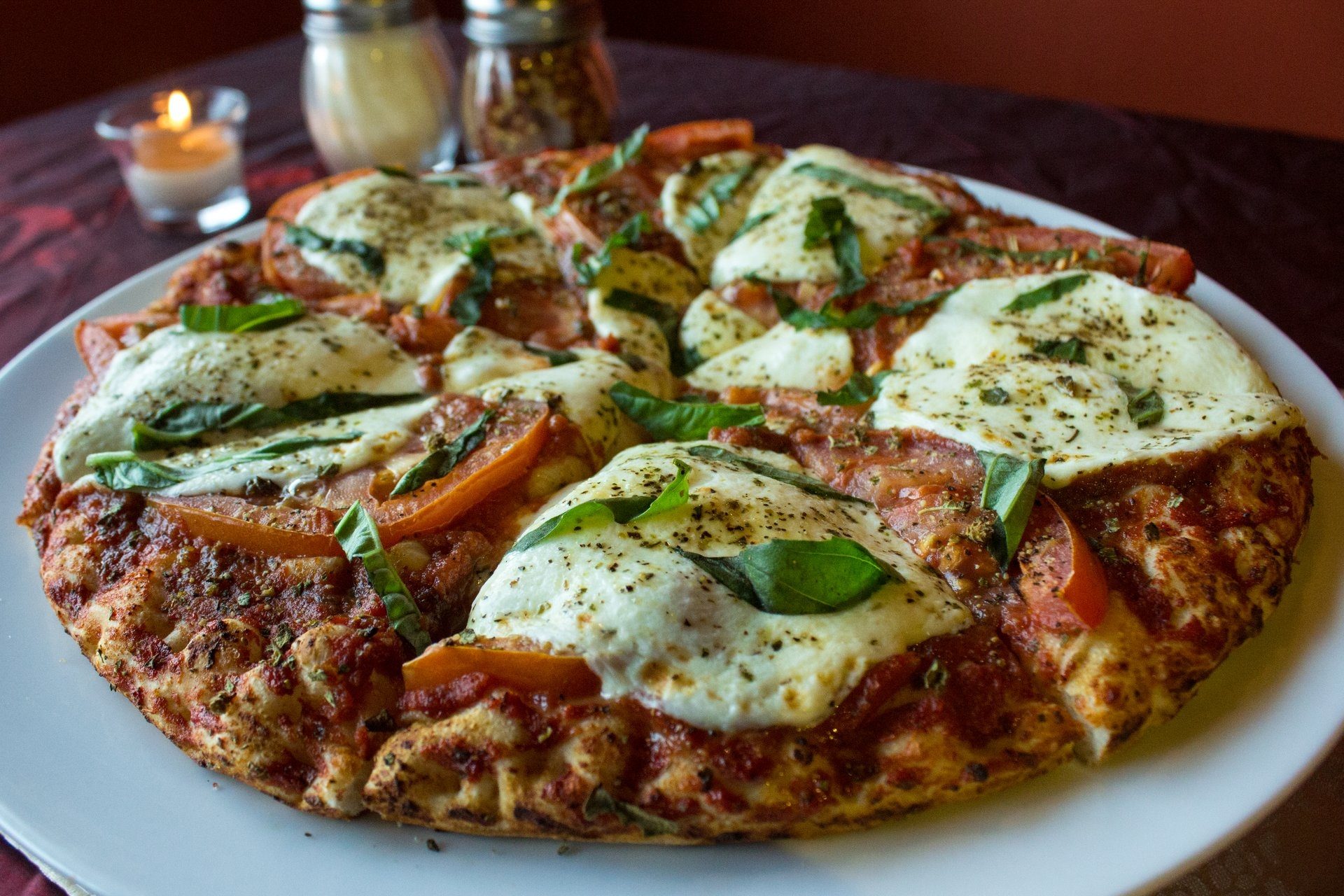 Authentic Pizza Margherita.
