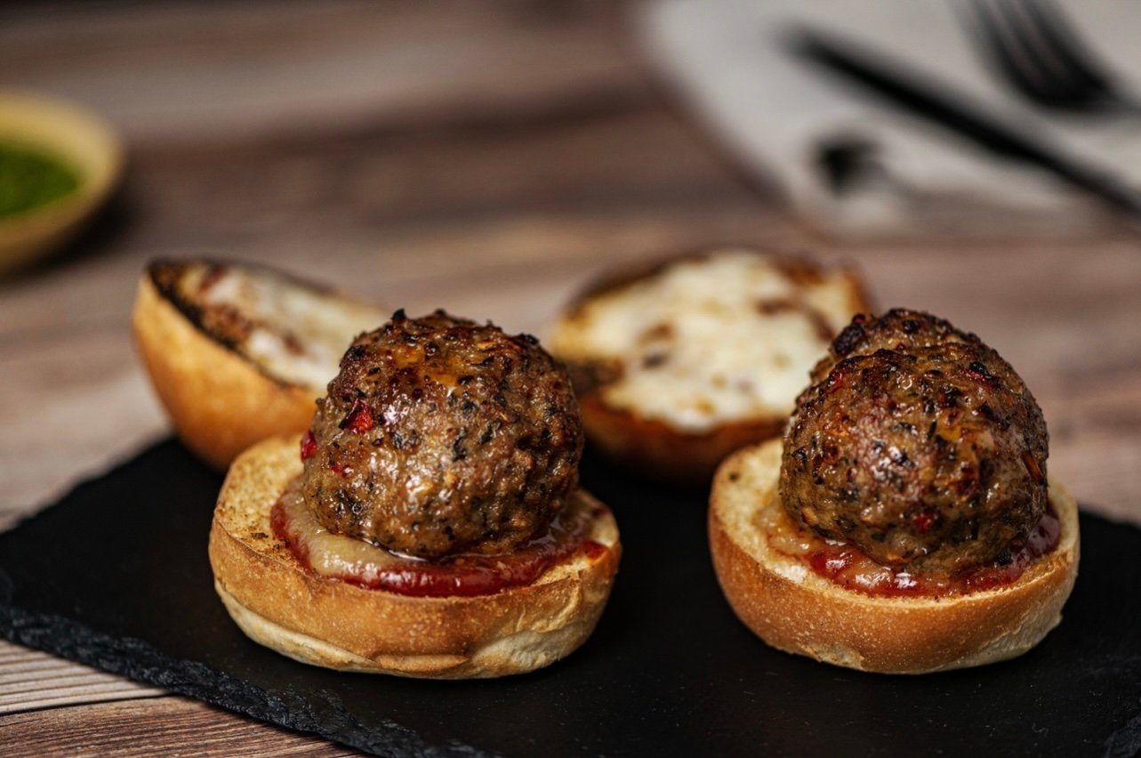 Meatball Sliders.