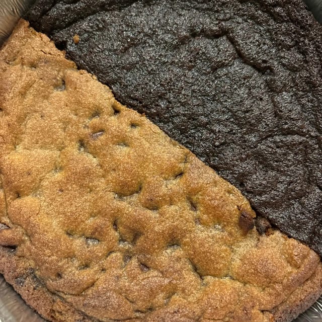 Family Pizza Brookie.