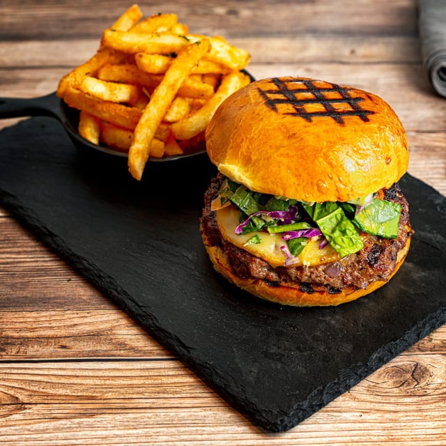 American Cheeseburger.