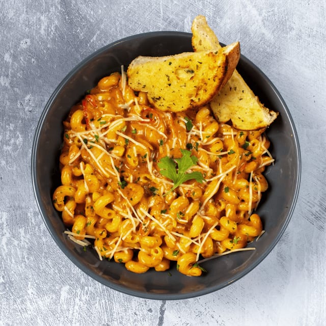Curry Cavatappi Pasta.