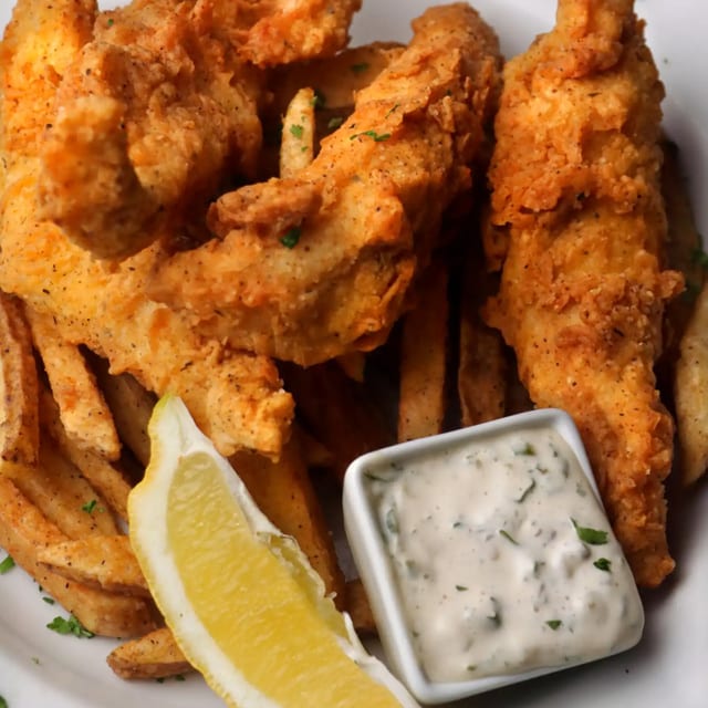 Fish 'N' Chips.