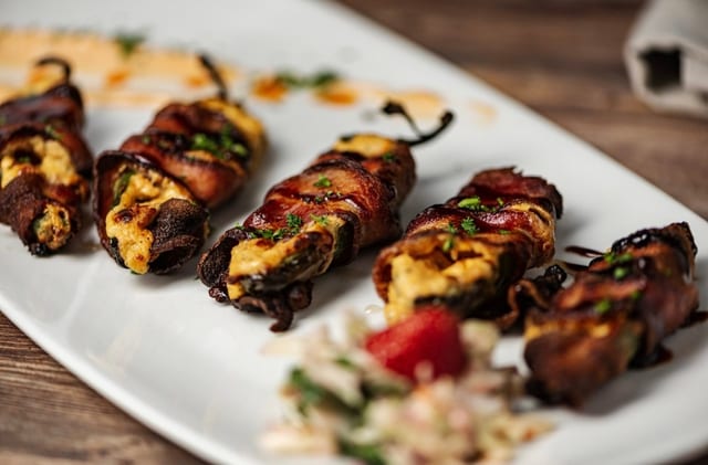 Sliced Maple Poppers.