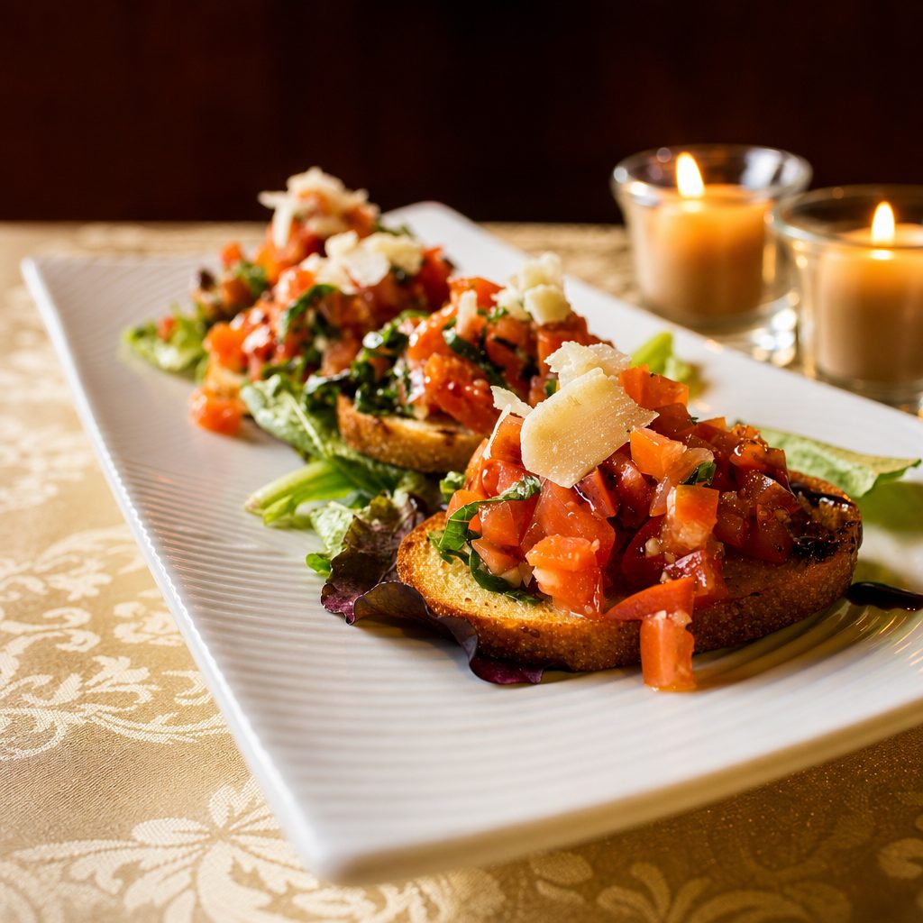 Bruschetta.