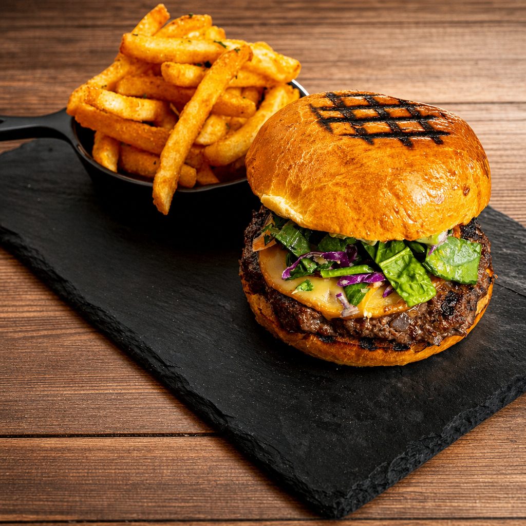 American Cheeseburger.